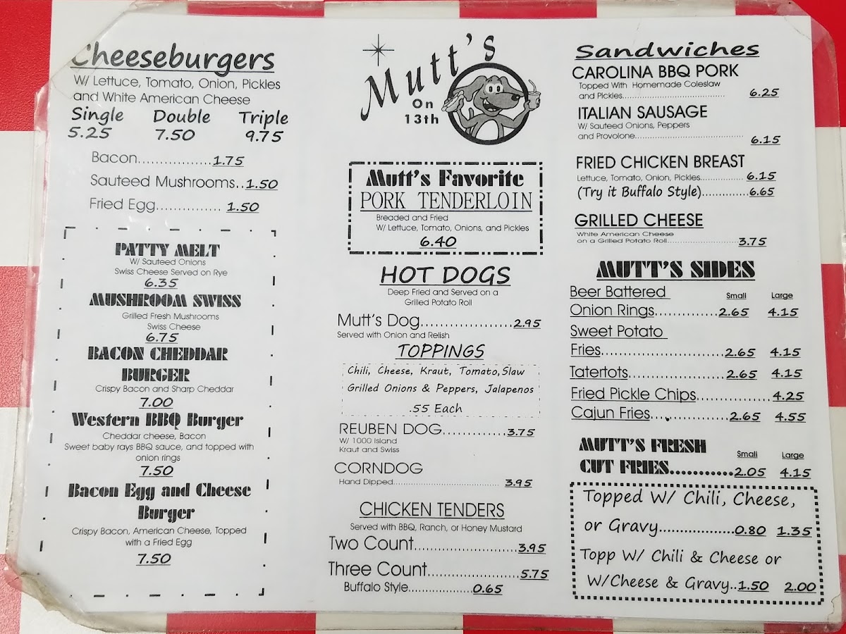 Menu Mutts On 13Th-6